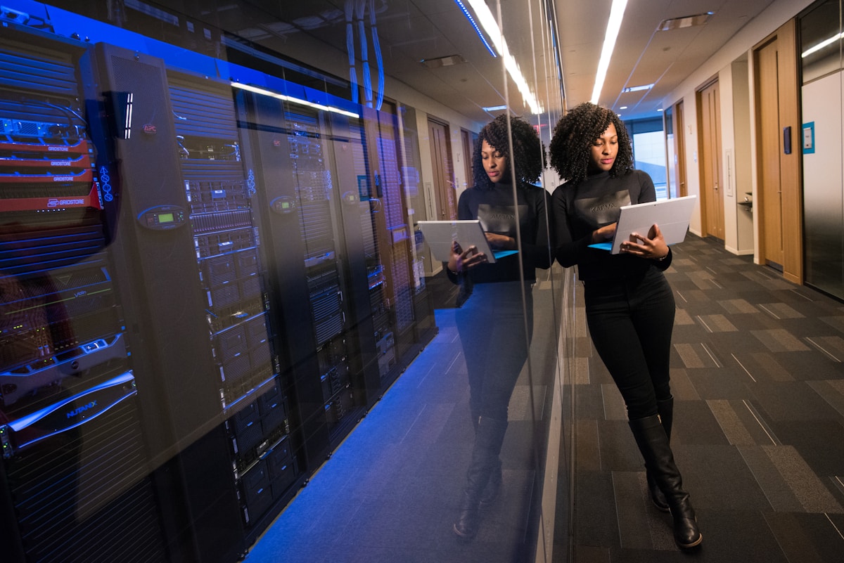 Facilitator leading a generative AI studio session